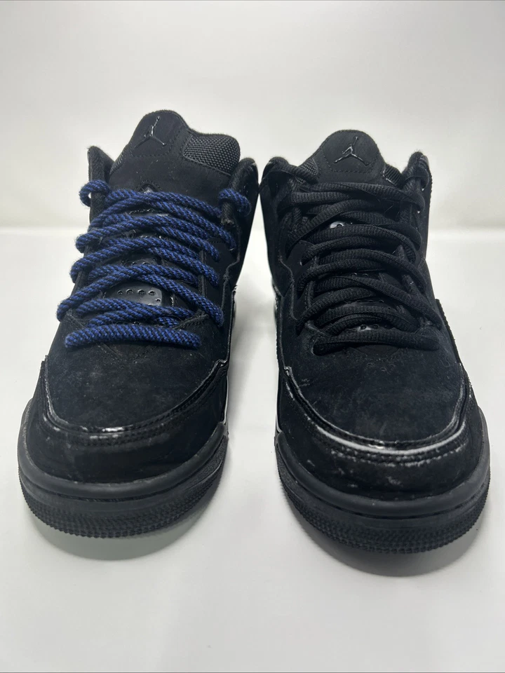 Tênis de basquete Jordan Courtside 23 masculino tamanho 8 triplo preto - Imagem 2 de 4