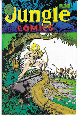 JUNGLE COMICS #3 (October 1988)  [Sheena]