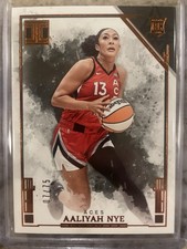 2025 Impeccable WNBA #78 Aaliyah Nye /75 Base RC Rookie Card Las Vegas Aces