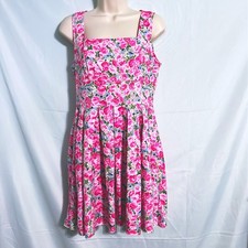 Shein Colorful Floral Dress Size S