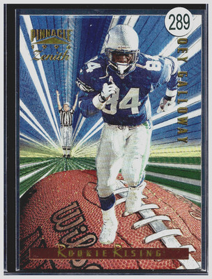 Joey Galloway 1996 Pinnacle Zenith Rookie Rising #15 Seattle Seahawks RC