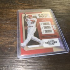 MIKE TROUT 2022 Panini Optic Contenders Season Ticket Building Blocks card #5