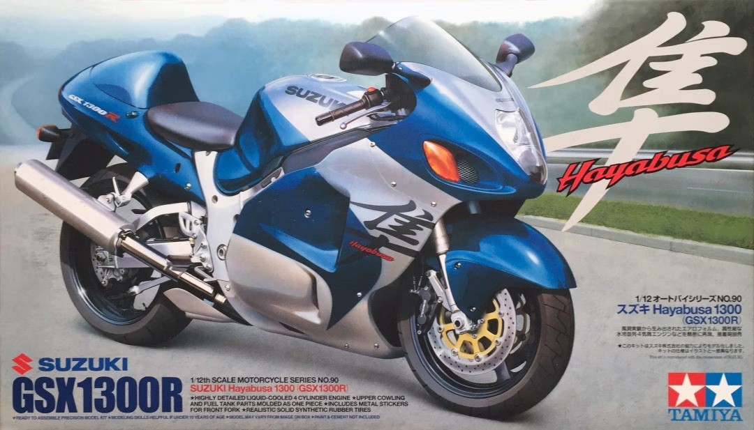 Tamiya 14090 1:12th scale Suzuki GSX1300R Hayabusa