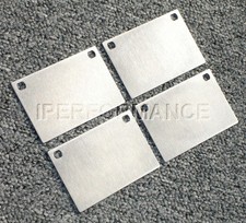 Titanium Brake Pad Shim Heat Shield Set For Volvo 164 69-72 Girling Front Titanium Brake Pad Shim Heat Shield Set For Volvo 164 69-72 Girling Front