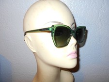 DIFF Eyewear Vera DE01-0488 Green Frame Green Polarized Lenses Sunglasses