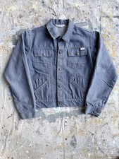 Vintage JCPenney Super Denim Jean Jacket Made In USA Pink Selvedge Size Small