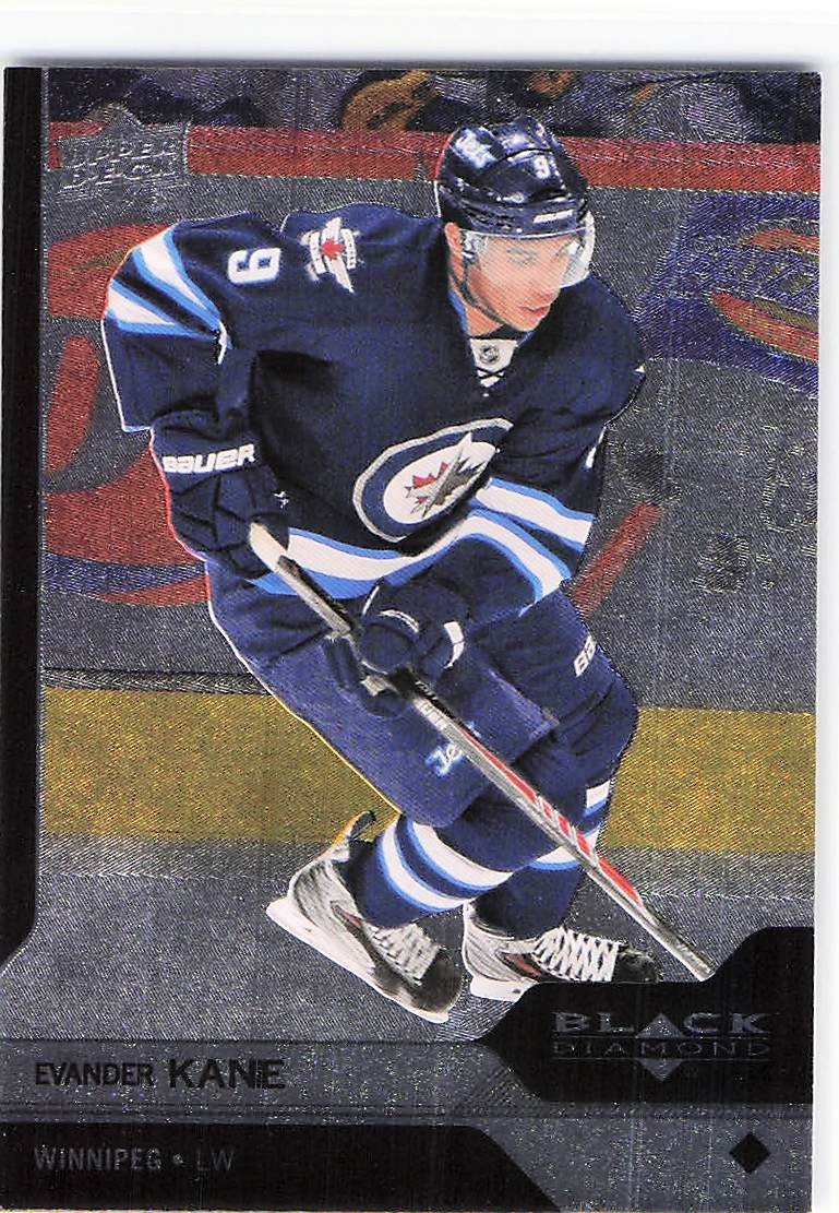 2013-14 Upper Deck Black Diamond #80 Evander Kane Winnipeg Jets