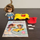 Vintage Liddle Kiddles BABE BIDDLE Set w/ Car, Shoes, Jacket, Etc. Mattel 1960s