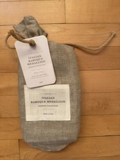 NEW with Tags: RH Restoration Hardware Italian Baroque Medallion Linen Sham NWT