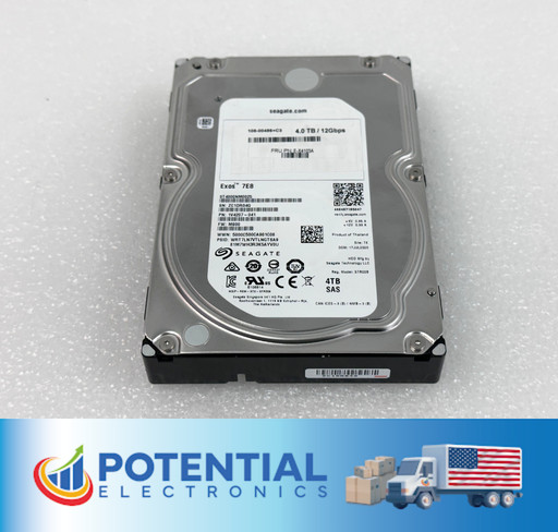 SEAGATE Enterprise ST4000NM0025  4TB, 7200 RPM 3.5 inch SAS HDD FREE SHIPPING 🚚