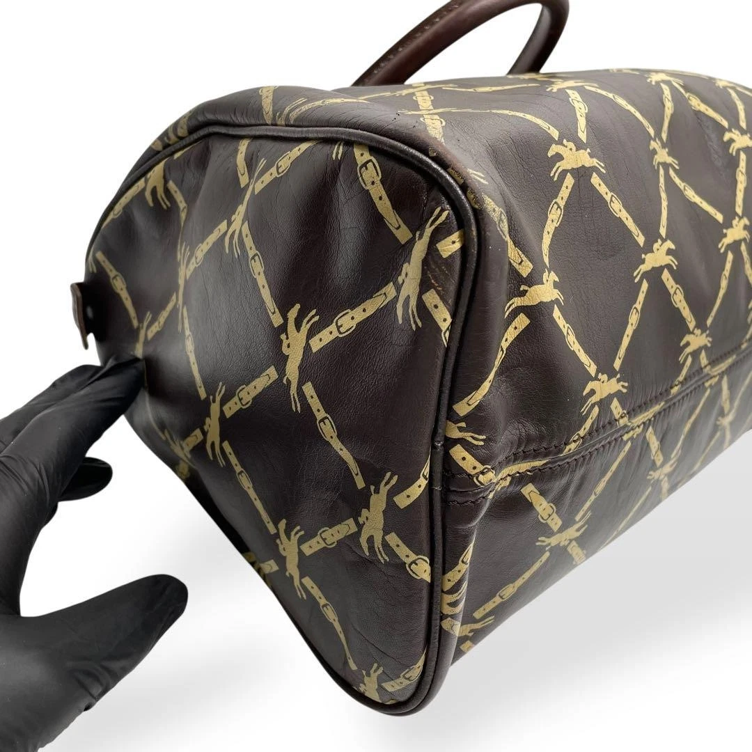 Bellissima borsa LONGCHAMP Longchamp Longchamp borsa Boston pelle marrone