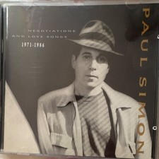 Paul Simon Negotiations and Love Songs 1971-1986 CD Rock Pop Album Warner Bros …