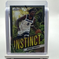 2024-25 Topps Chrome Anthony Edwards Instinct #INS-7 Timberwolves