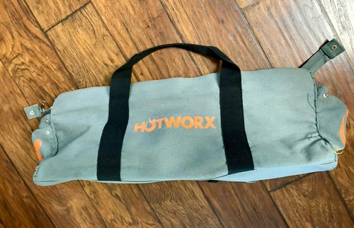 Hotworx Gym Yoga Mat Bag Shoulder Duffel Gray Bag Only Great Used Condition