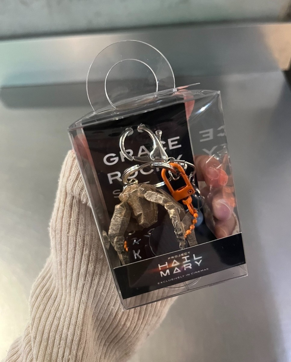Official Re-release Project Hail Mary Rocky Keychain Keyring
