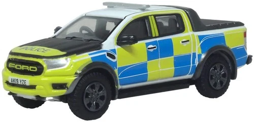 Oxford Diecast 1:76 Ford Ranger Police 76FR006