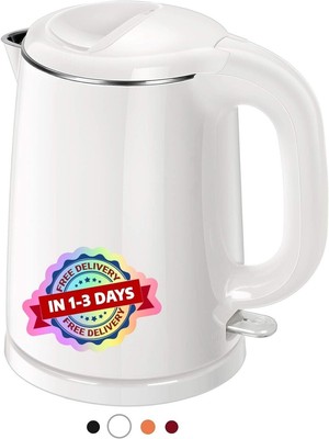 Tetera Electrica Hervidor Acero Inoxidable Cafetera Pava De Agua Para Cafe Tea