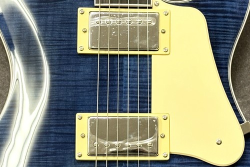 Electric Guitar USED Bacchus BARON-FM ST-BLU Neck: Nyatoh Scale: 628mm - Picture 7 of 11