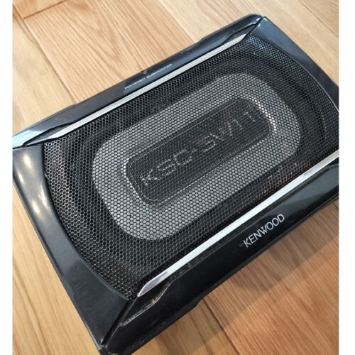 Kenwood KSC-SW11 Powered Enclosed 150W Car Audio Subwoofer w/cable USED - Picture 4 of 4