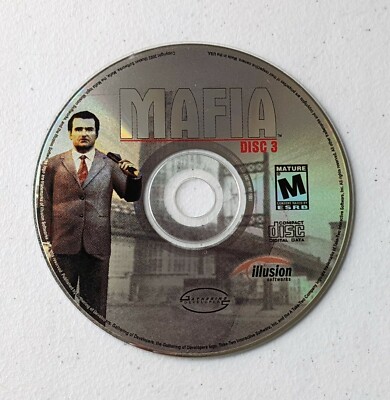 Mafia I replacement Disc 3 Disk III Three PC CD-ROM 
