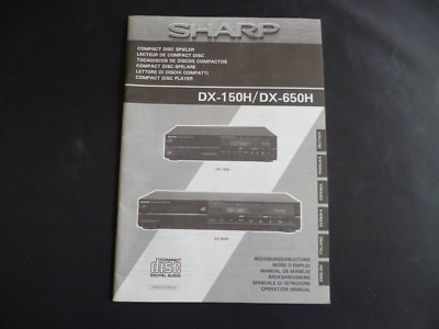 Original Bedienungsanleitung Sharp DX-150H DX 650H