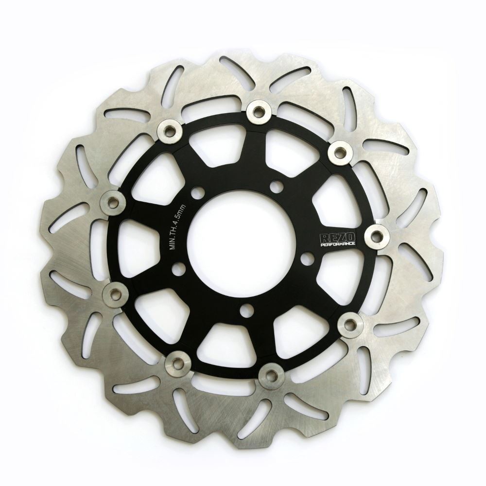 サラスヴァティー パラレル Rezo Wavy Front Brake Rotor Discs