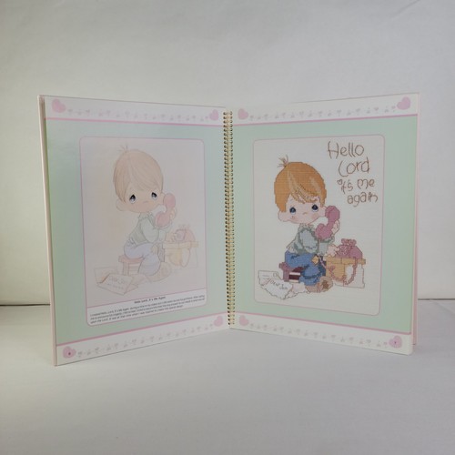 Precious Moments Sam's Favorites Hardback Spiral Bound Cross Stitch Pattern Book - Picture 7 of 24