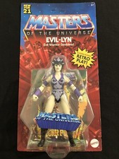 MASTERS OF THE UNIVERSE ORIGINS EVIL-LYN MYP MOC MOTU WAVE 5 HE-MAN 200X