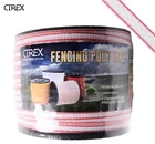 12mm x 400M Electric Fence Poly Tape 6 Strands Stainless Steel Wire Polytape Kit