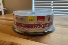 Maxell 639011 DVD Recordable Media - DVD R - 16x - 4.70 GB - 25 Pack Spindle
