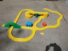 Little Tikes Chunky Interstate I-80 VTG Toy Expressway Toddler Kids Pretend Play