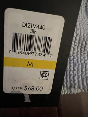 Dkny Textured Bralette Bikini Top - Light Blue, Medium , New $68