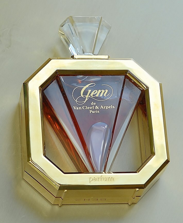 Vtg GEM by VAN CLEEF & ARPELS splash PURE PARFUM 1 oz 30 ml