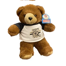 New Orleans Saints Team NFL Official Teddy Bear Official 1992  w tags Sportstuff