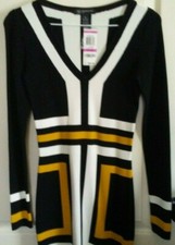 INTERNATIONAL CONCEPTS SWEATER DRESS SIZE PP BLOCK PATTERN