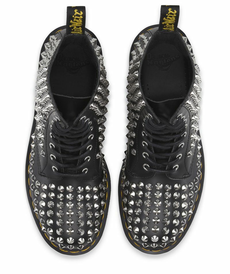 Bottines Dr Martens 1460 8 Trous Pointe Noire Classic - Neuf Avec Emballage