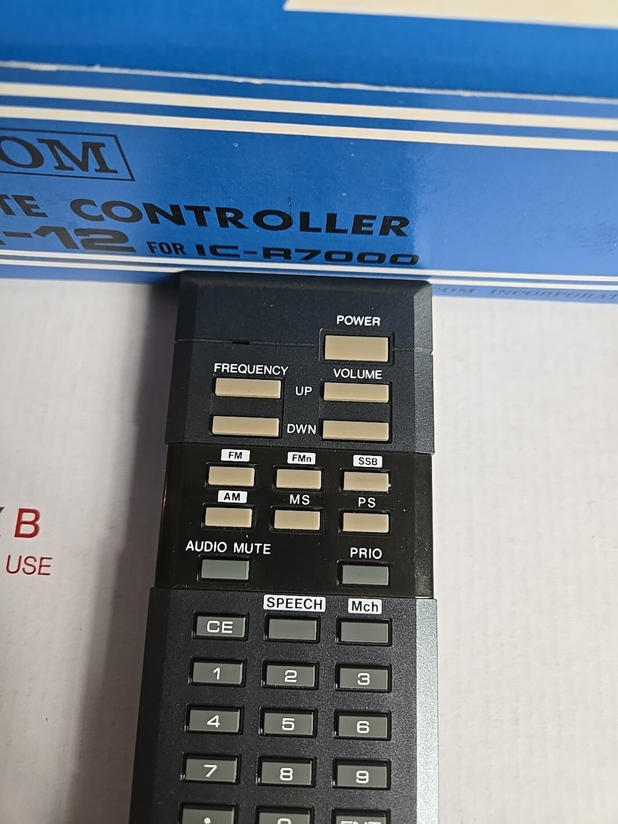 ICOM RC-12 REMOTE CONTROLLER FOR IC-R7000, Icom Remote Control | eBay