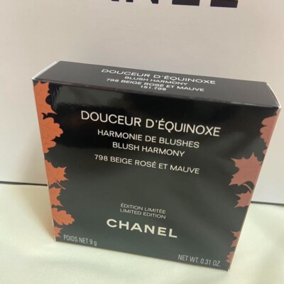 Chanel Douceur D'Equinoxe Blush Harmony 797 798 Limited
