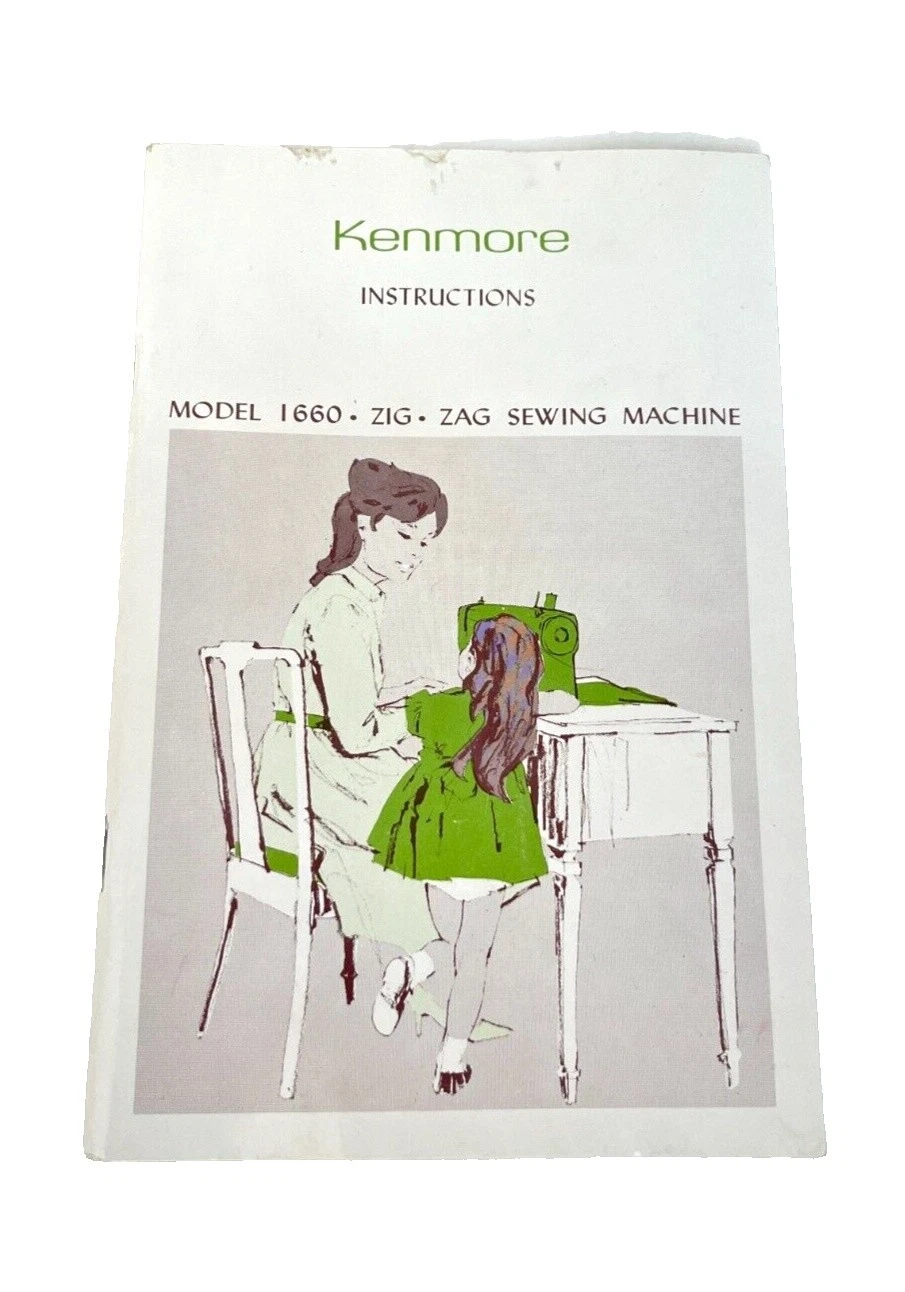 Instrucciones y manuales de coser Kenmore