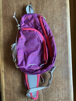 Eddie Bauer Womens One Shoulder Outdoor Backpack Eddie Bauer Sling Backpack Berry Pink One Shoulder Travel  main image 4
