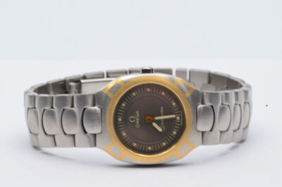damenuhr omega omega seamaster quartz gebraucht