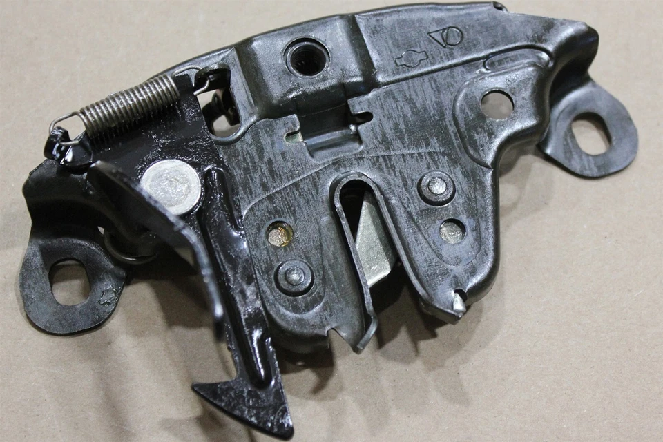 Bloqueo de cierre de capó Mitsubishi Eclipse MR287311 Chrysler Sebring OEM de fábrica Foto 3 de 4