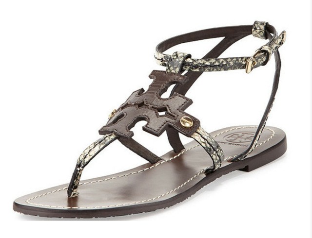 tory burch snake sandals