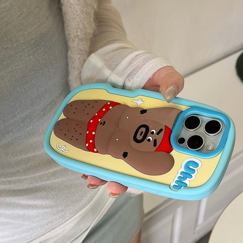 New Funny Cartoon TPU Soft Phone Case Cover for IPhone 11 12 13 14 15 16 Series - Picture 10 of 16
