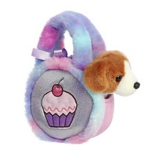 Aurora - Fancy Pals - 6" Cupcake Pop Purple Fashionable Stuffed Animal