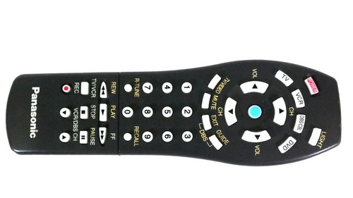 genuine panasonic eur511502 tv vcr dbs cbl dvd remote control
