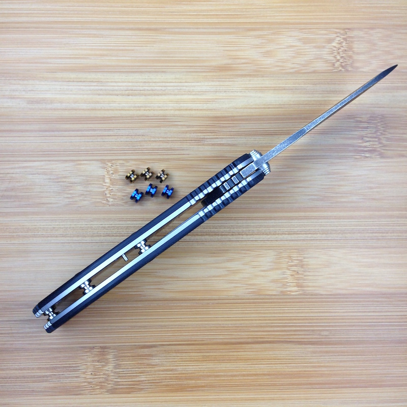 New Custom Made Titanium Standoffs for Zero Tolerance Knife ZT0350 eBay