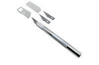 Bastelmesser Mit 2 Ersatzklingen Skalpell Cutter PräZisions Messer Hobbymesser