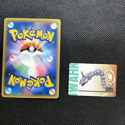 Onix Pokemon Animation card game Japan Cute Pocket monster Nintendo F/S