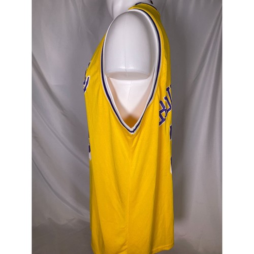 Kareem Abdul Jabbar #33 Los Angeles Lakers Gold Jersey SGA Giveaway Men's XL - 第 4/9 張圖片